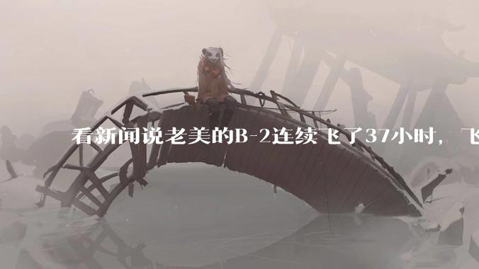 看新闻说老美的B-2连续飞了37小时,飞行员的吃喝拉撒怎么解决?