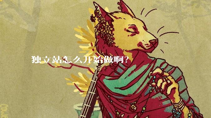 独立站怎么开始做啊?