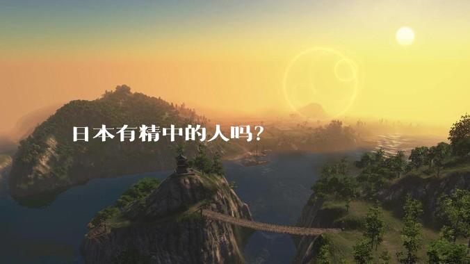 日本有精中的人吗?