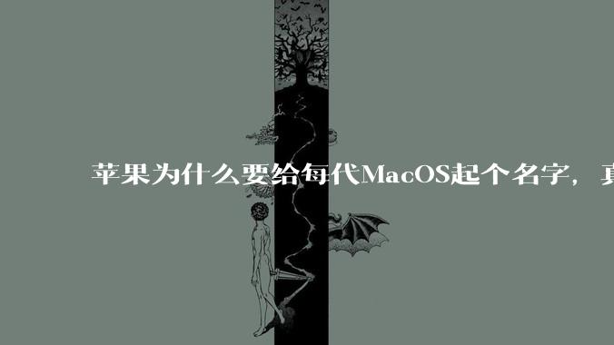 苹果为什么要给每代MacOS起个名字,真以为人们记得住分得清吗?